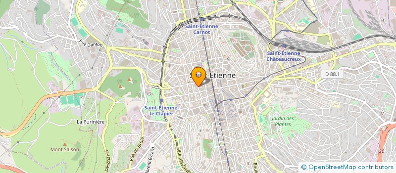 localisation de l'entreprise 792 701 062   SAINT-ETIENNE