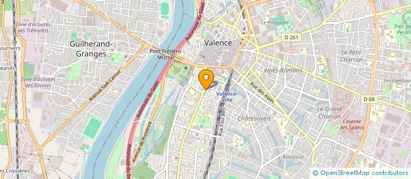 localisation de l'entreprise 792 706 905   VALENCE