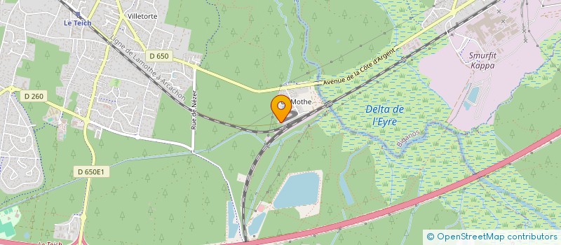 localisation de l'entreprise 792 710 899   LE TEICH