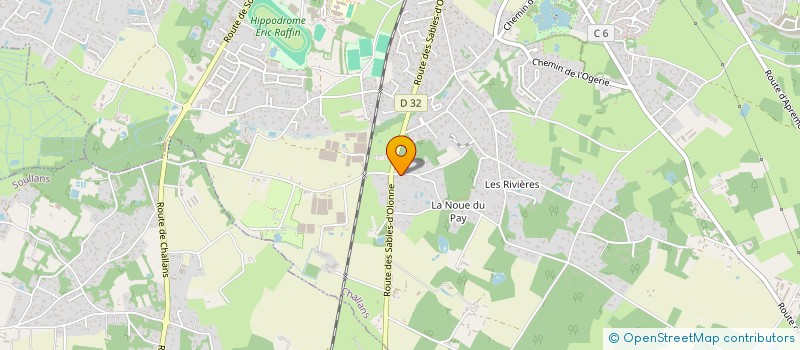 localisation de l'entreprise 792 713 364  à CHALLANS