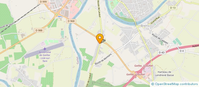 localisation de l'entreprise 792 723 454 à GAILLAC