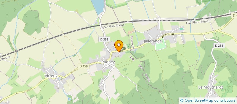 localisation de l'entreprise 792 728 008   PAGNEY