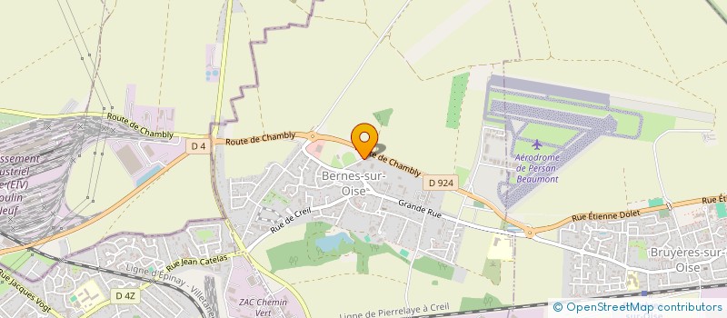 localisation de l'entreprise 792 736 944   BERNES-SUR-OISE