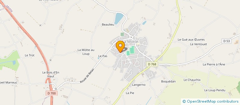localisation de l'entreprise 792 754 814 à LA MOTTE