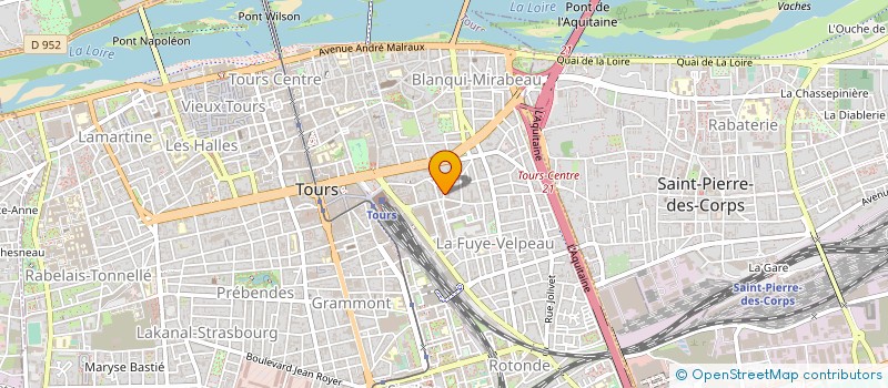 localisation de l'entreprise 792 768 731   TOURS