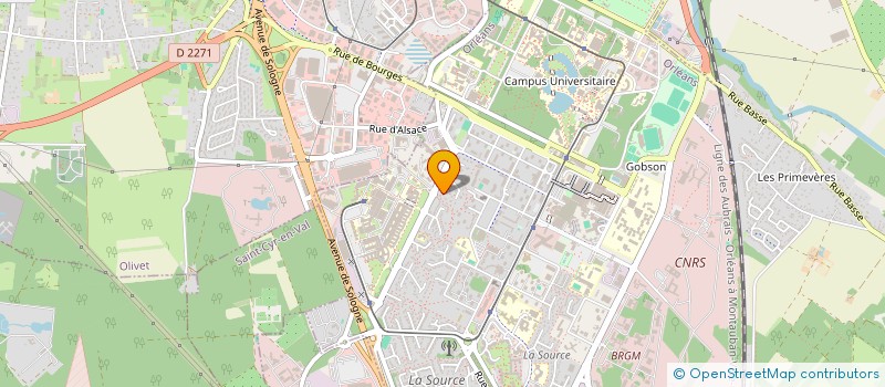 localisation de l'entreprise 792 775 215 à ORLEANS