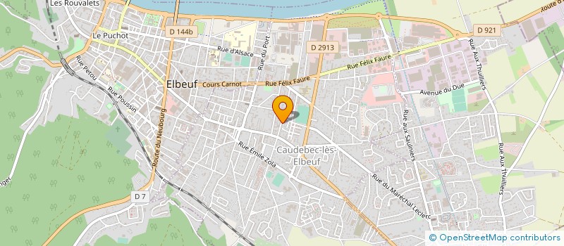 localisation de l'entreprise 792 776 940   ELBEUF