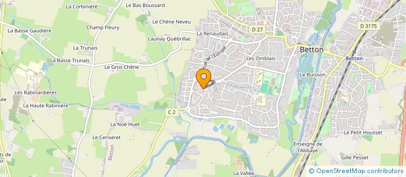 localisation de l'entreprise 792 796 831   BETTON