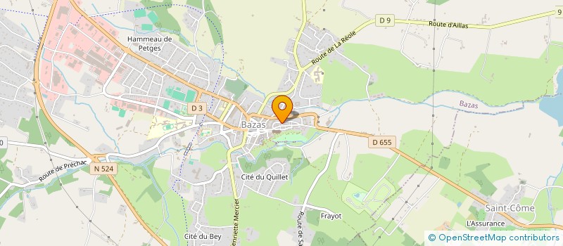 localisation de l'entreprise 792 800 617   SAINT-ANDRE-DU-BOIS