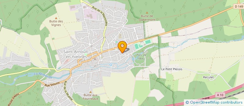 localisation de l'entreprise 792 808 552   SAINT-ARNOULT-EN-YVELINES