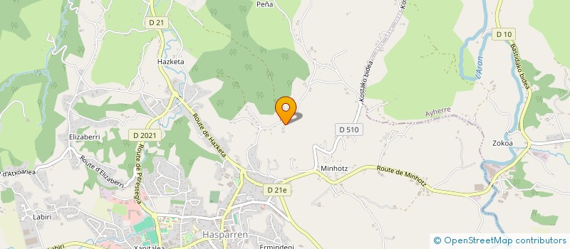 localisation de l'entreprise 792 835 266   HASPARREN