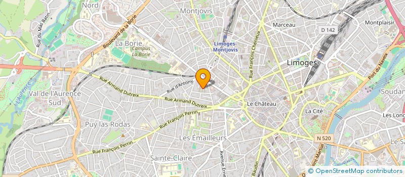 localisation de l'entreprise 792 838 773   CONDAT-SUR-VIENNE