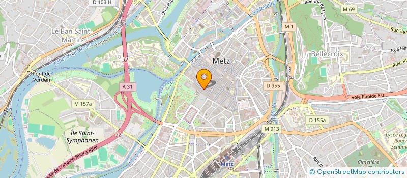 localisation de l'entreprise 792 845 547   METZ