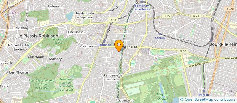 localisation de l'entreprise 792 865 966 à SCEAUX