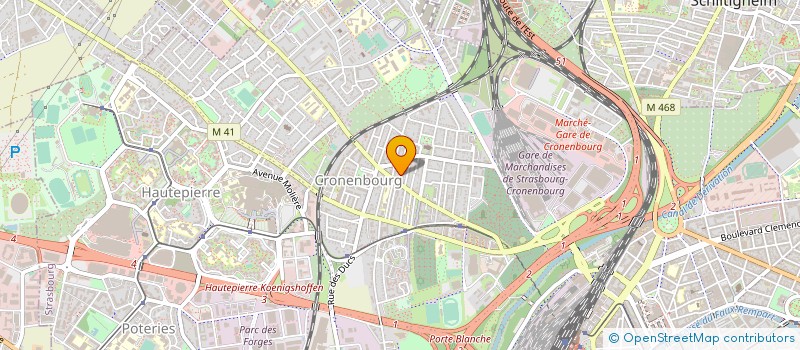 localisation de l'entreprise 792 867 772 à STRASBOURG