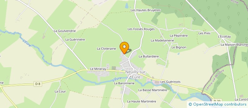 localisation de l'entreprise 792 886 855 à LONGNY LES VILLAGES