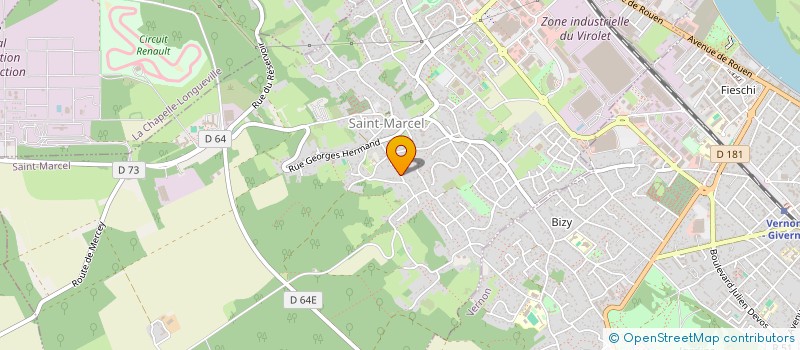 localisation de l'entreprise 792 889 081   VERNON