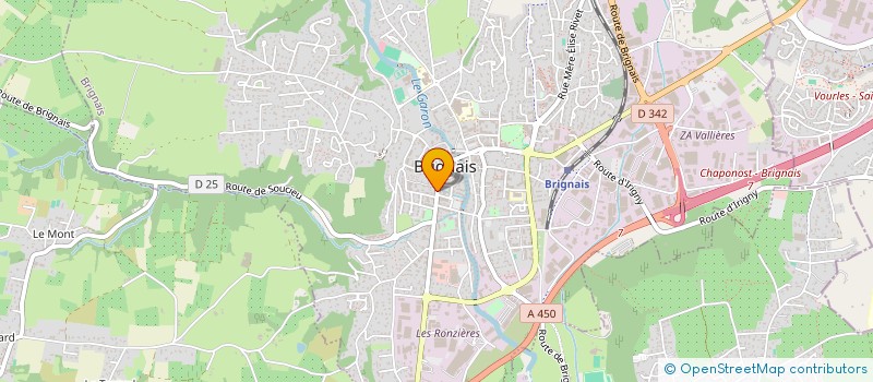 localisation de l'entreprise 792 896 680   BRIGNAIS