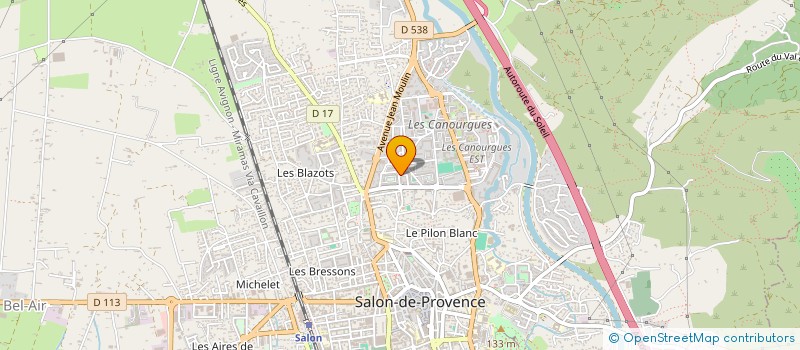 localisation de l'entreprise 792 899 296 à SALON-DE-PROVENCE