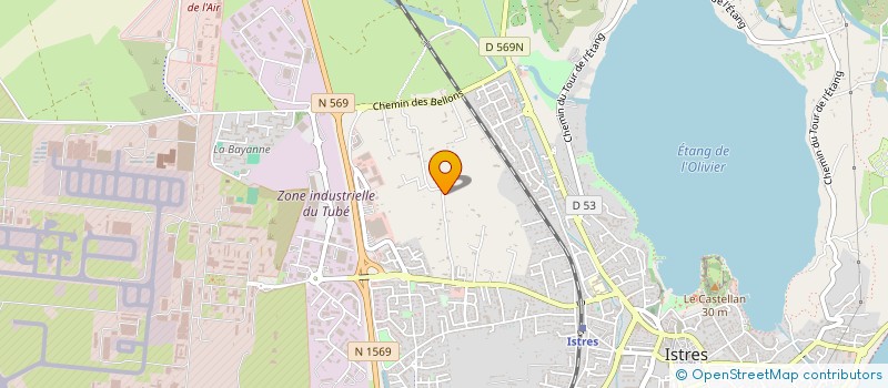 localisation de l'entreprise 792 899 346   ISTRES