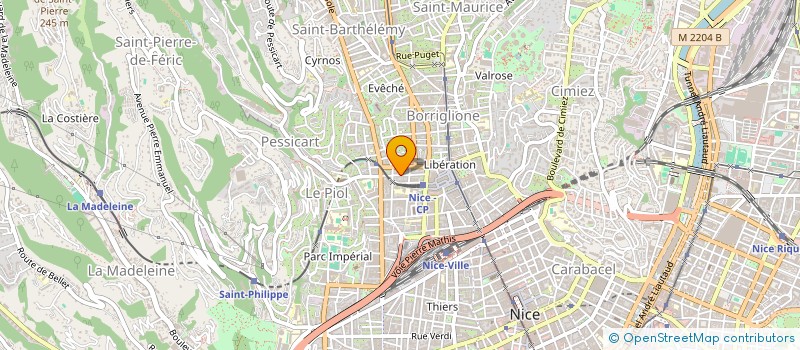 localisation de l'entreprise 792 914 665 à NICE