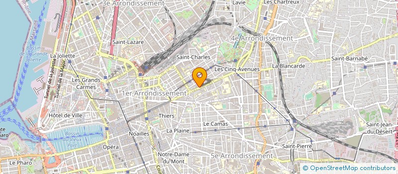localisation de l'entreprise 792 921 694   MARSEILLE