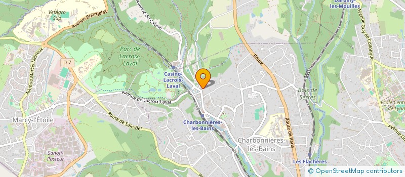 localisation de l'entreprise 792 931 495 à SAINTE-FOY-LES-LYON