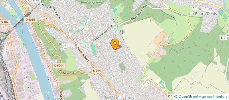 localisation de l'entreprise 792 949 877   BONSECOURS