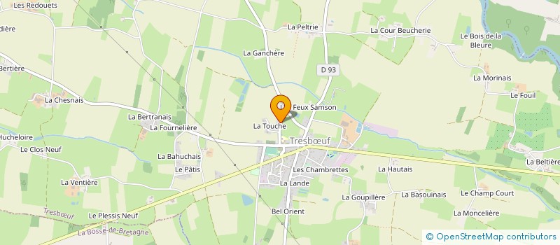 localisation de l'entreprise 792 954 414   PANCE