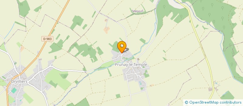 localisation de l'entreprise 792 970 337   PRUNAY-LE-TEMPLE