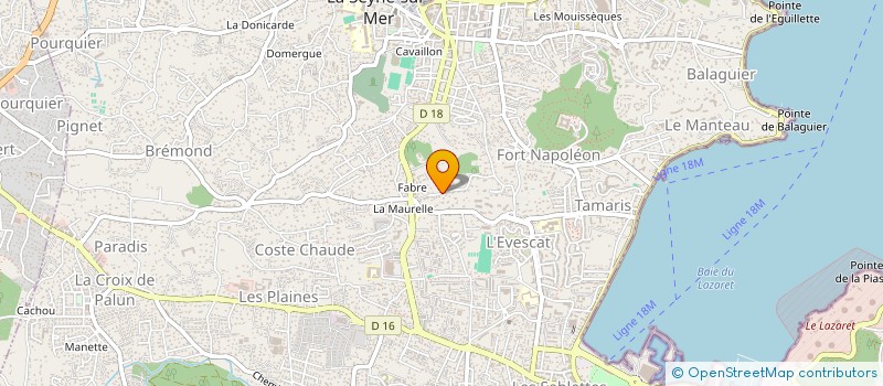 localisation de l'entreprise 792 977 613   LA SEYNE-SUR-MER