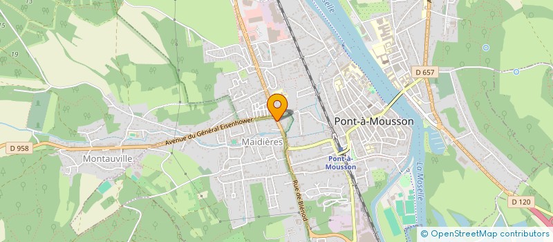 localisation de l'entreprise 792 985 525   MAIDIERES