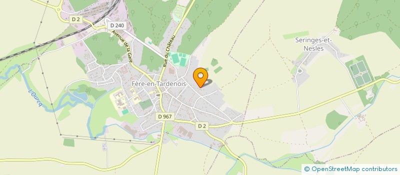 localisation de l'entreprise 792 998 536 à FERE-EN-TARDENOIS