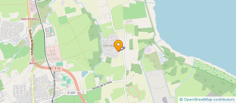 localisation de l'entreprise 793 001 074 à BORGO