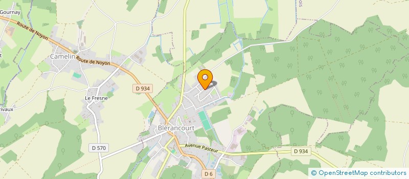 localisation de l'entreprise 793 025 446   BLERANCOURT