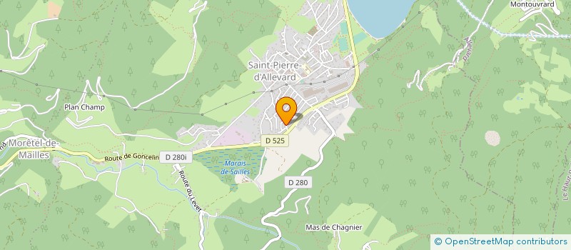 localisation de l'entreprise 793 048 984   CRETS EN BELLEDONNE