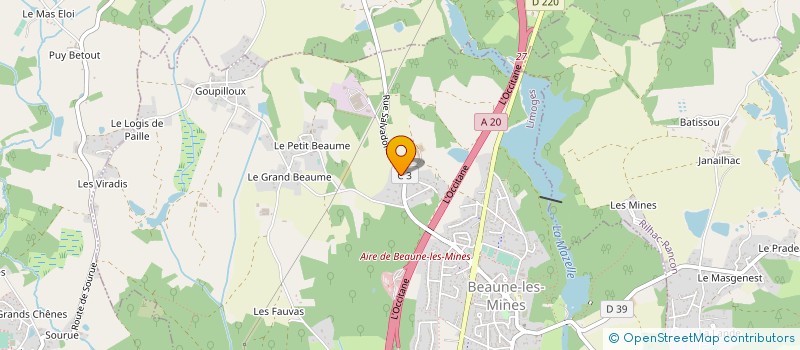 localisation de l'entreprise 793 051 038 à BEZIERS