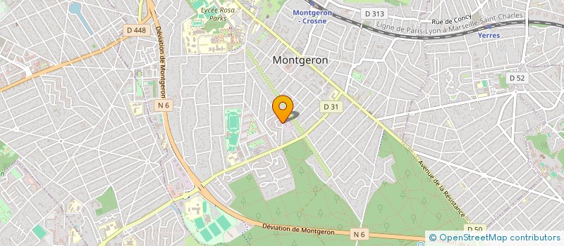 localisation de l'entreprise 793 063 132 à MONTGERON