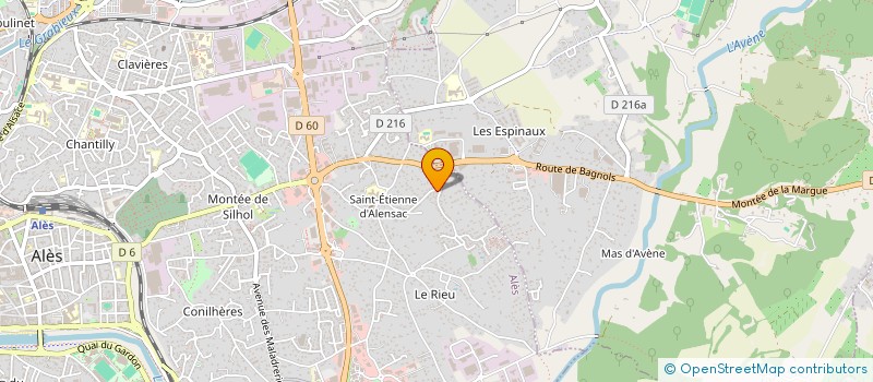 localisation de l'entreprise 793 071 523   SAINT-PRIVAT-DES-VIEUX