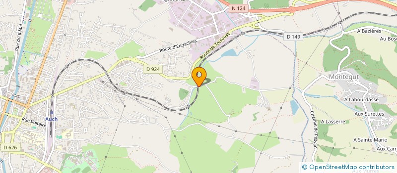 localisation de l'entreprise 793 073 917   AUCH