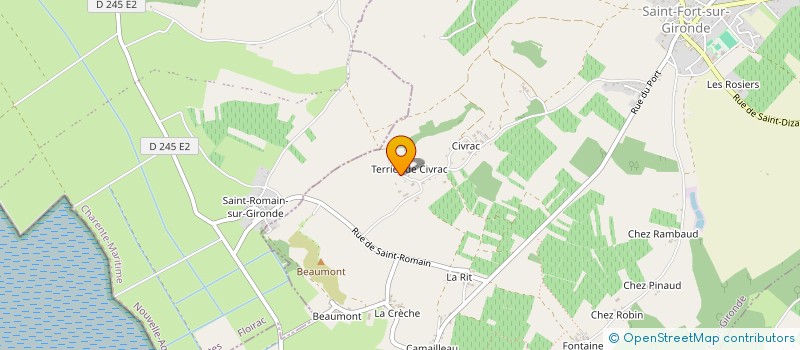 localisation de l'entreprise 793 092 156   SAINT-FORT-SUR-GIRONDE