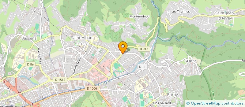 localisation de l'entreprise 793 095 506   SAINT-ALBAN-LEYSSE