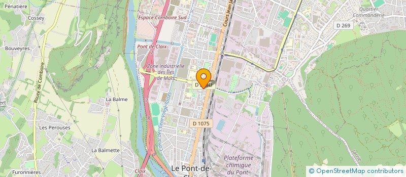 localisation de l'entreprise 793 104 753  à ECHIROLLES