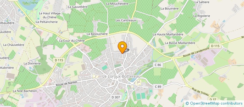 localisation de l'entreprise 793 108 556  à VANNES
