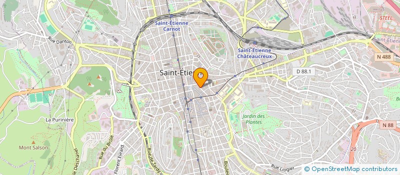 localisation de l'entreprise 793 125 808   SAINT-ETIENNE