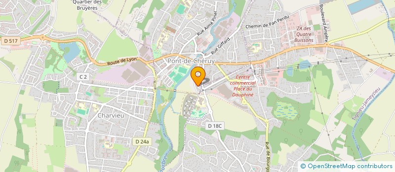 localisation de l'entreprise 793 129 776   BOURGOIN-JALLIEU