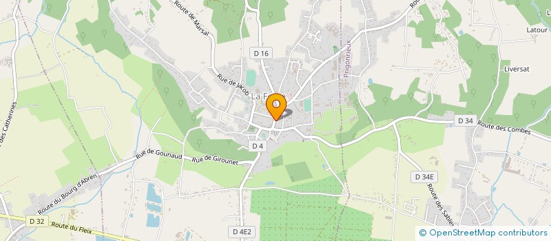 localisation de l'entreprise 793 132 457   LA FORCE