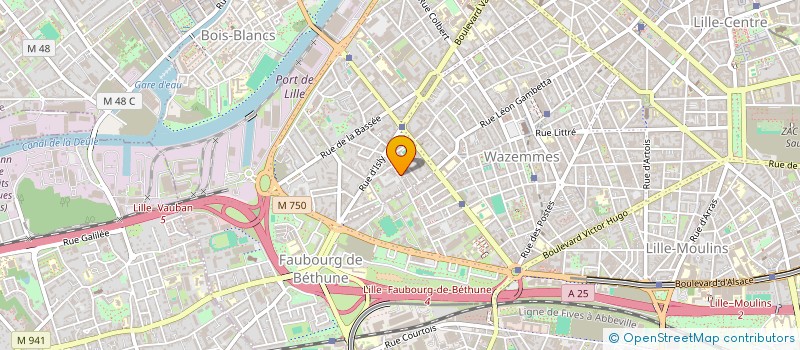 localisation de l'entreprise 793 154 139  à ARRAS