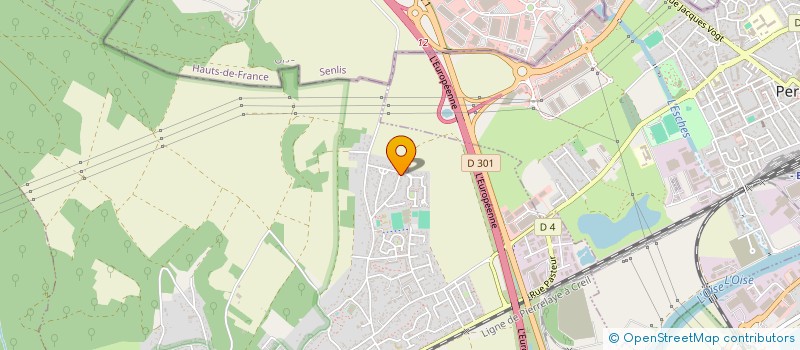 localisation de l'entreprise 793 158 395   CHAMPAGNE-SUR-OISE