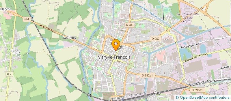 localisation de l'entreprise 793 160 169   VITRY-LE-FRANCOIS